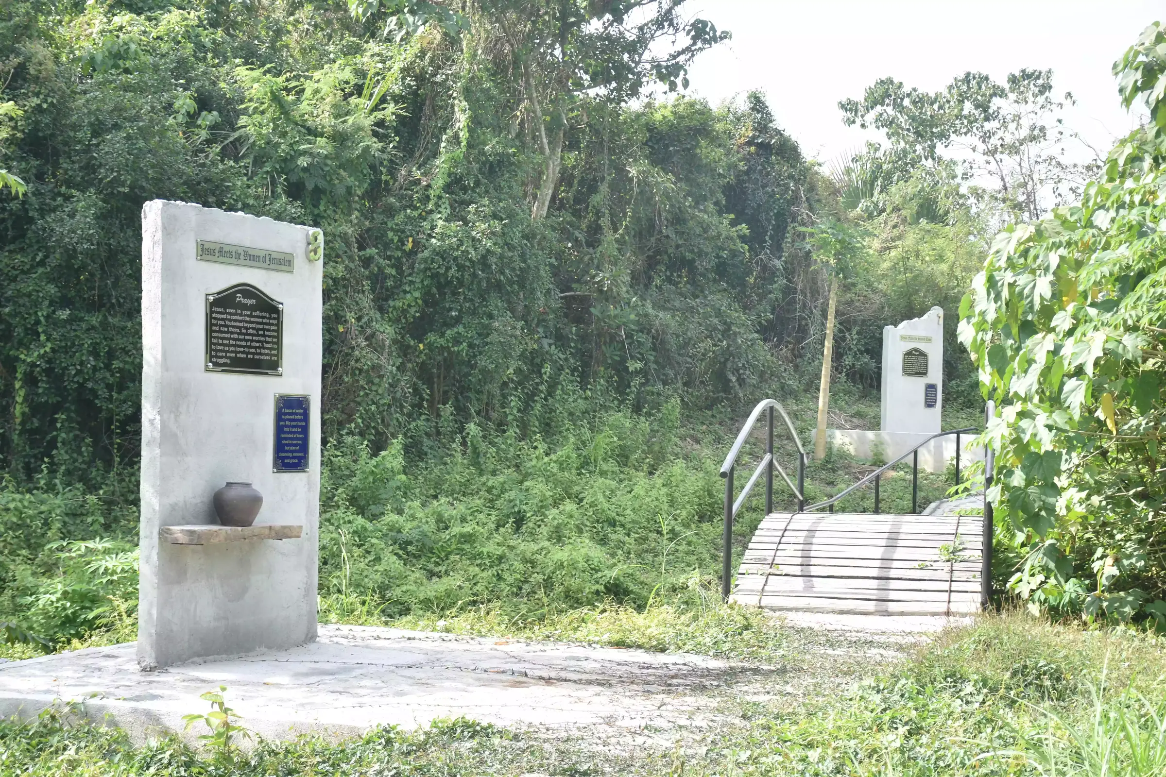 Station 8: Jesus Meets the Women of Jerusalem - Stations of the Cross at Mt. Grona
